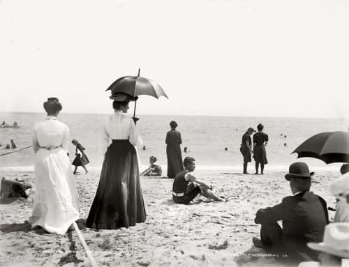 Засмага для зап'ястя і щиколоток: люди Вікторіанської епохи відпочивають на пляжі