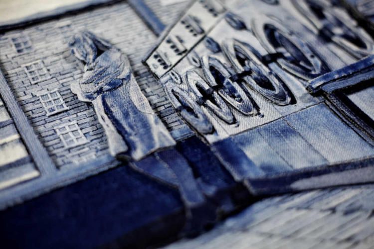 Denimu: джинсовая мозаика Яна Берри 