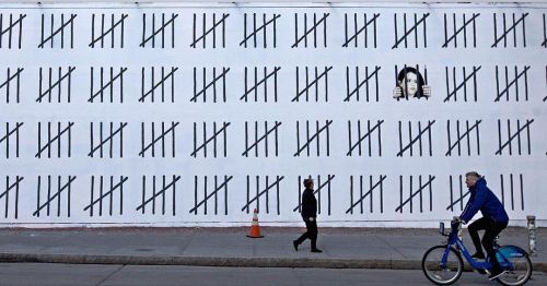 Новые произведения Banksy в Нью-Йоке, посвященные турецкой художнице