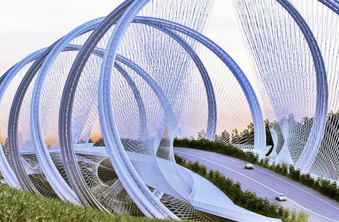 По спіралі: проект грандіозного мосту до Олімпійських ігор 2022