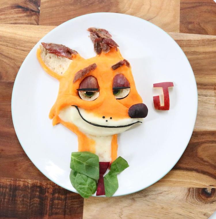 Jacob's Food Diaries: "мультяшные" завтраки мамы для любимого сына