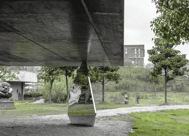 Гра дзеркал: павільйон для виставки Shanghai's Urban Space Art Season