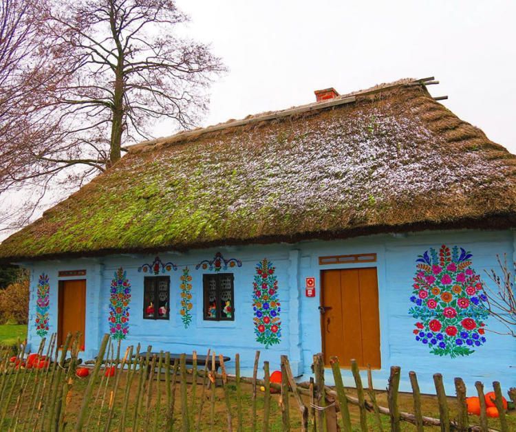 Живописный поселок в Польше