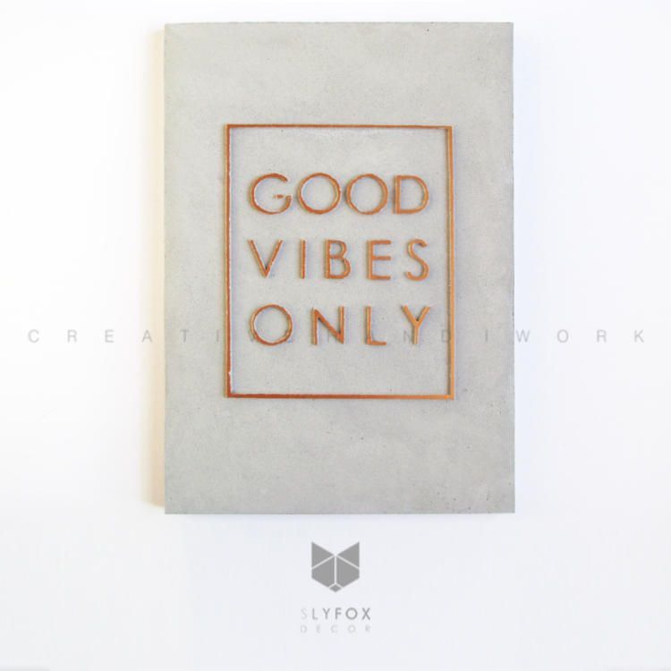 Постер/картина Good Vibes Only, формат А4
