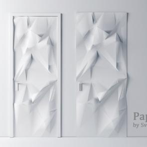 Paper door