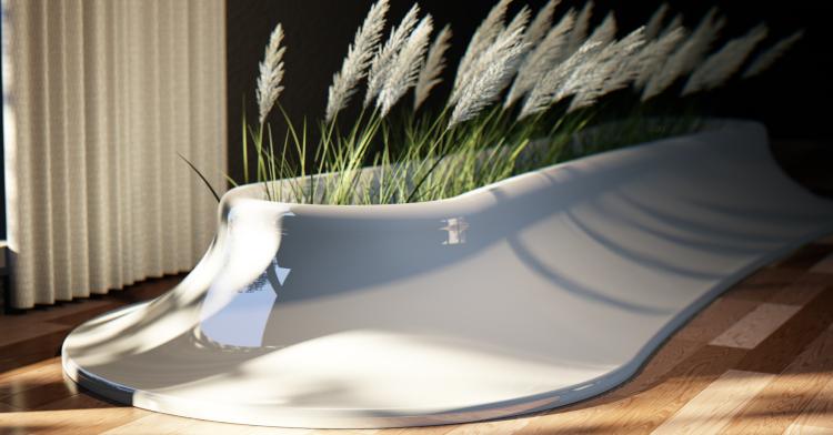 Клумба INFINITO
Уникальная петле-образная декоративная клумба позволит реализовать любой творческий замысел по озеленению офиса, сада или дома. 
