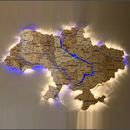 Карта Украины М 125х85 см - фото 2