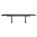 Real black marble стол раскладной керамический 180-260 см - фото 3