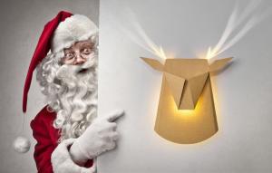 Різдвяний світильник-орігамі від Chen Bikovski