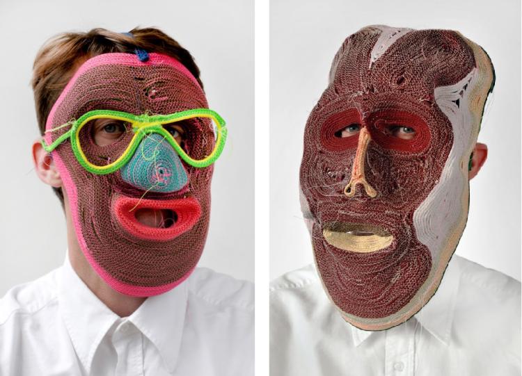 Глупые маски. Необычные маски.