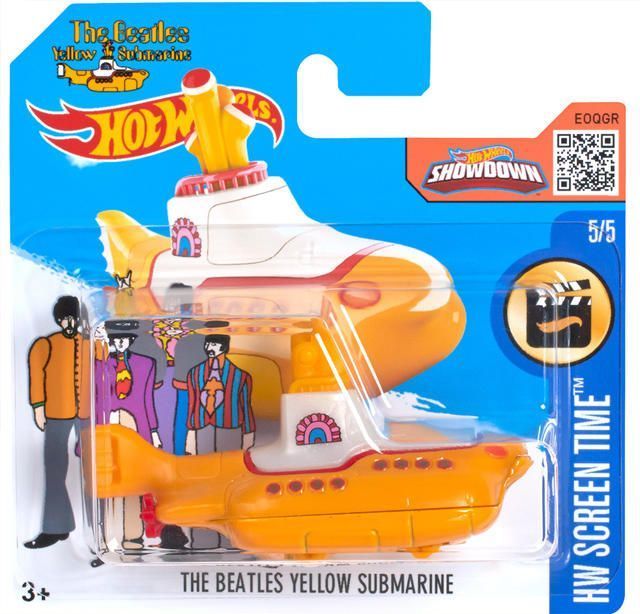 Yellow Submarine от Hot Wheels