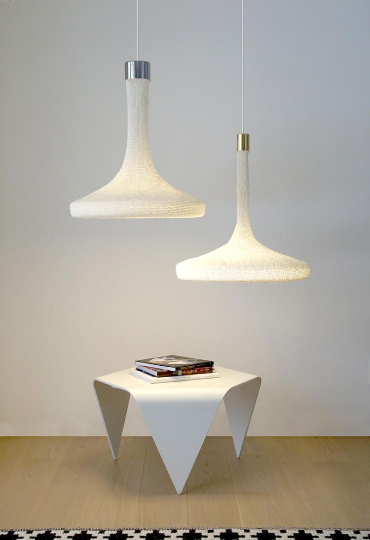 Коллекция бумажных ламп Loop Lamps от Элизабет Салоне