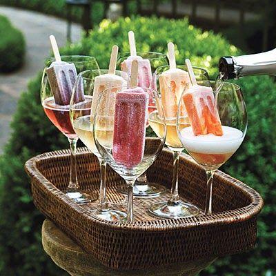 Ice party: охлаждаем напитки красиво