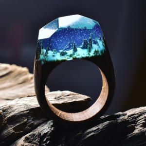 Крошечный мир на пальце. Уникальные кольца канадского бренда Secret Wood