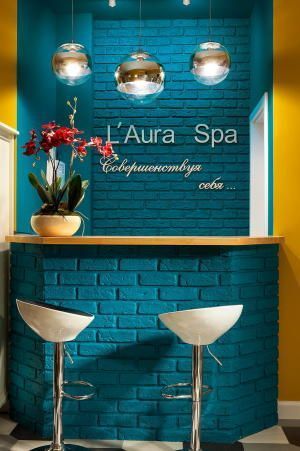 Терапия цветом: интерьер салона L'Aura Spa