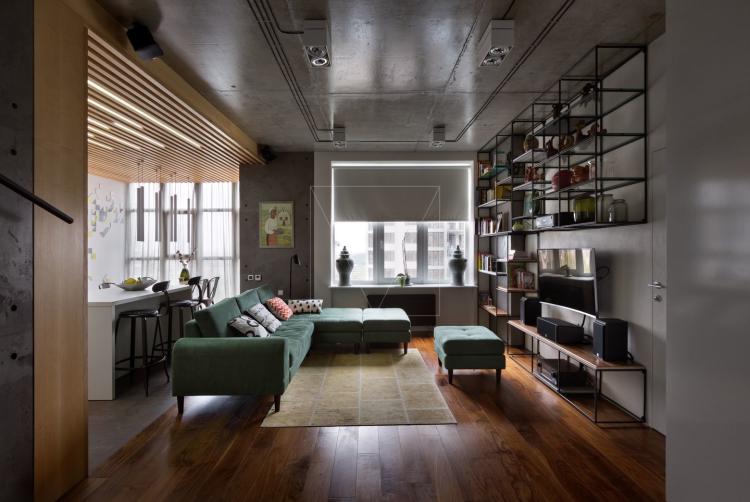 Інтер'єр квартири для молодої родини від колективу архітектурно-дизайнерського бюро Сергія Махно