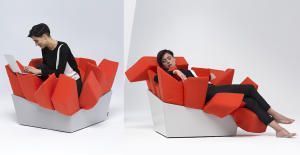 Миланская студия представила кресло, которое подстраивается под седока