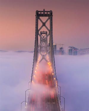 Туманная красота: американский фотограф снимает удивительные туманы над Сан-Франциско