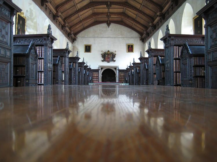 Библиотека Колледжа Святого Джона (St John’s College Library), Кембридж, Великобритания