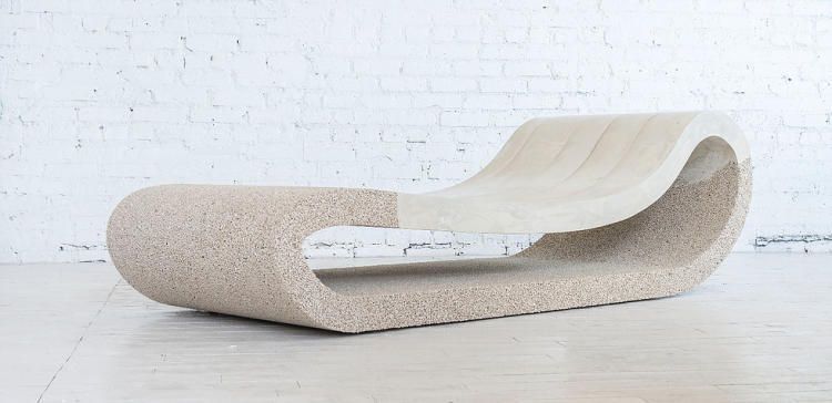 Мебель из песка и соли от Fernando Mastrangelo