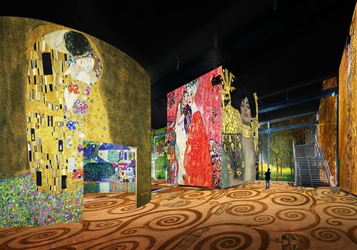 Atelier des Lumieres в Париже или 3 300 кв. метров в работах Климта