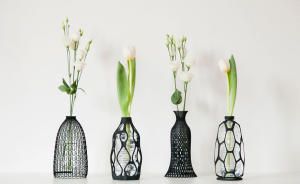 3D-вазы для цветов из старых ПЭТ бутылок