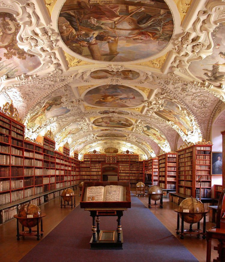 Библиотека Страговского монастыря (The Strahov Monastery Library), Прага