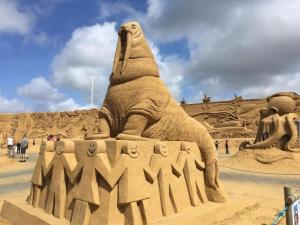 Søndervig Sand 2017: датский фестиваль песчаных скульптур