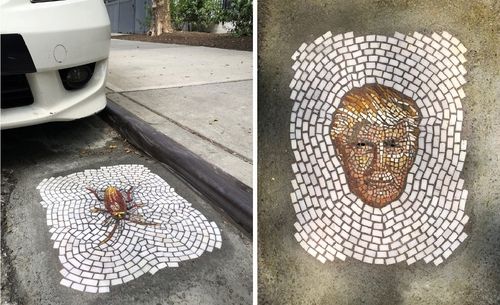 «Шкідники» Джима Бахора, або мозаїчні латки на дорогах Нью-Йорка