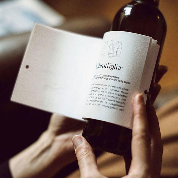 Рассказы под вино или этикетки-книги на винных буылках