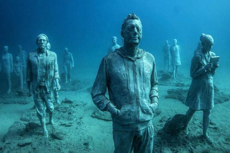 Museo Atlantico: первый европейский музей скульптуры на дне океана