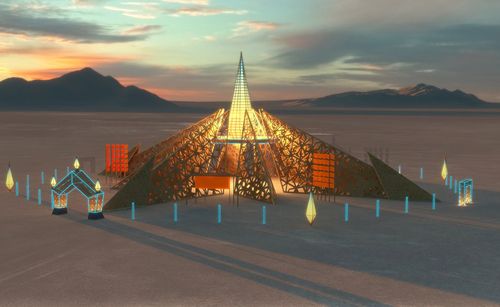 Відкрито збір коштів на головний храм Burning Man 2020