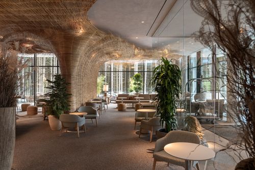 Mountain Residence: лобі як жива історія Карпат