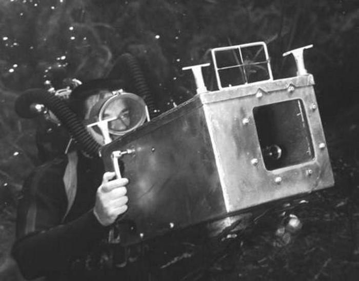 Подводный pin-up: рекламный фотосет 30-х годов