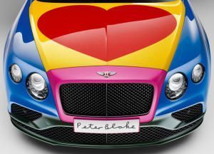 В дусі поп-арт: дизайн Bentley Continental GT від Пітера Блейка