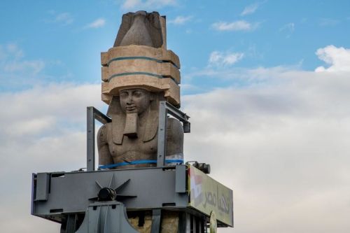 Новоселье Рамзеса II: статуя известного фараона «переехала» в Большой Египетский музей