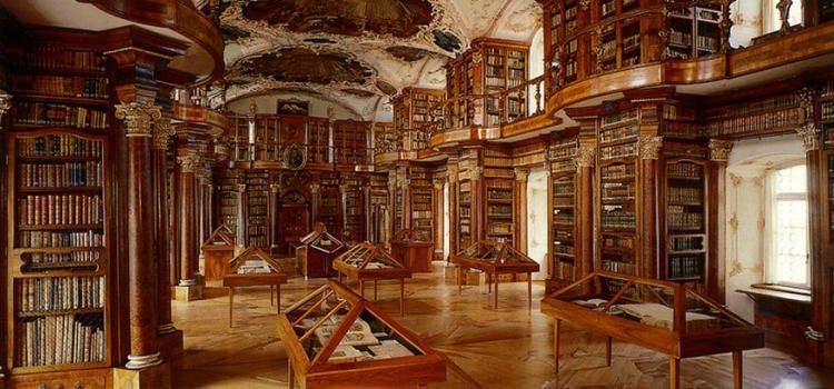 Библиотека аббатства Св. Галлена (Abbey Library Of Saint Gallen), Швейцария 