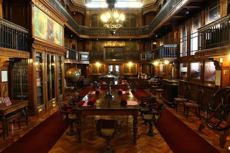 Национальная библиотека Чили (National Library Of Chile), Сантьяго, Чили 