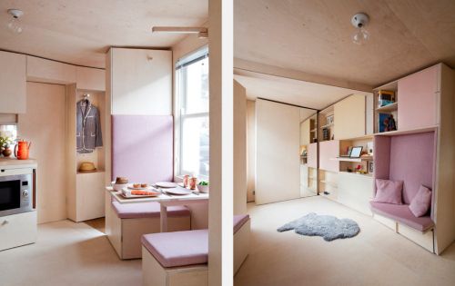Дизайнерские решения для крохотных апартаментов: 8 реальных примеров