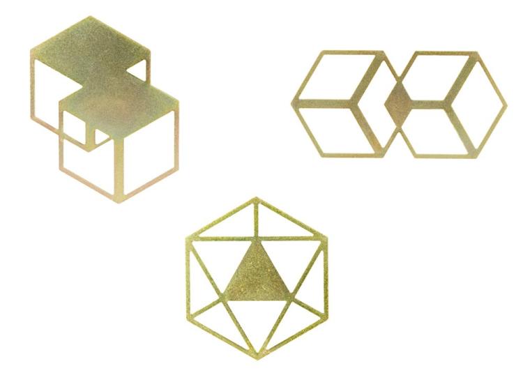 Gancho – колекція геометричних металевих гачків для одягу
