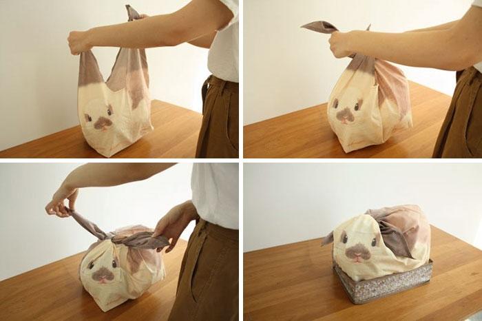 Интерьерные мешки-кролики из Японии