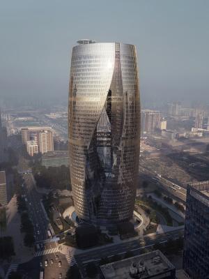 Пекинская башня Leeza SOHO от Zaha Hadid Architects и SOHO China