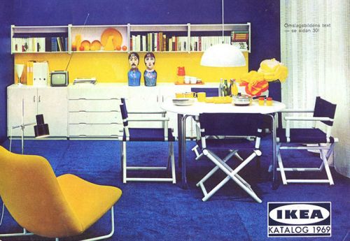 Тенденции интерьерного дизайна последних 50-ти лет на обложках каталогов IKEA 