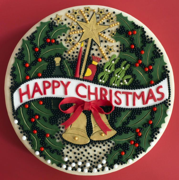 Уникальные рождественские торты от Крессиды Белл