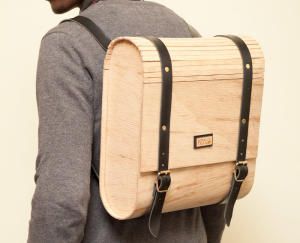 Деревянный рюкзак от Инга Губека 