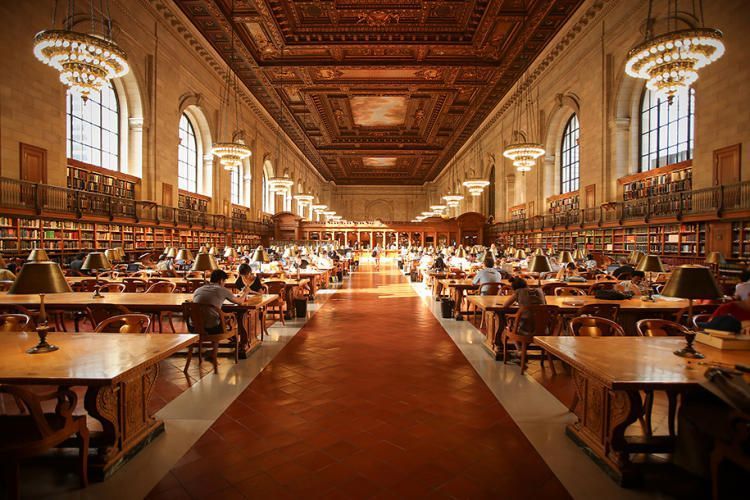 Публичная библиотека Нью-Йорка (New York Public Library), США