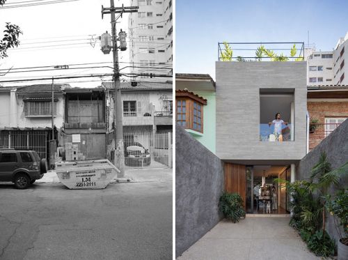До и после: трансформация необычного дома в Бразилии 