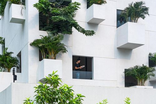 Sky House в Сайгоне: многоквартирный дом как связь человека с природой 