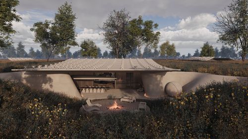 Hromada від студії MAKHNO — сучасне українське село, вирощене з землі