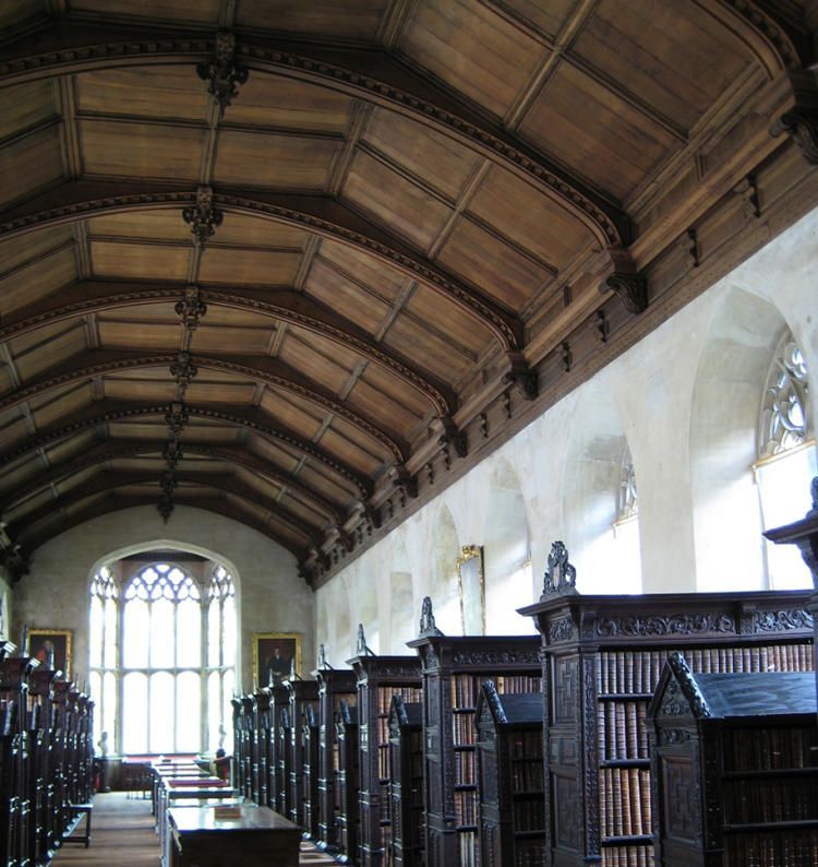 Библиотека Колледжа Святого Джона (St John’s College Library), Кембридж, Великобритания